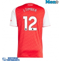 Arsenal Jurrien Timber #12 Replica Home Shirt 2025-26 Short Sleeve